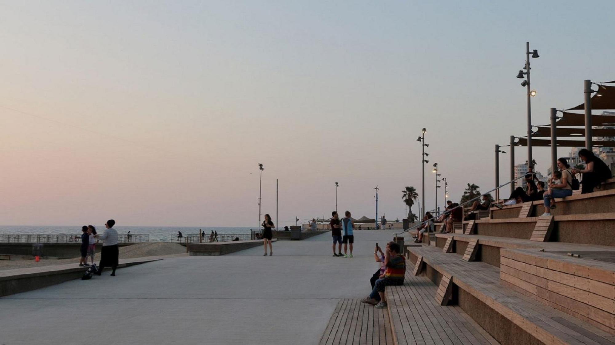 דירת 5 חדרים מול הים Διαμέρισμα Bat Yam Εξωτερικό φωτογραφία